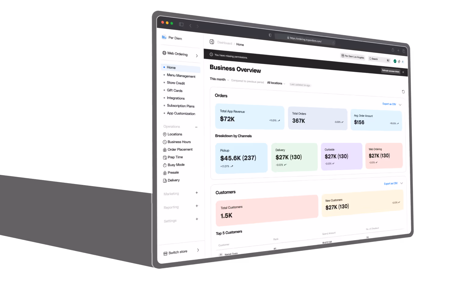Run everything from one dashboard